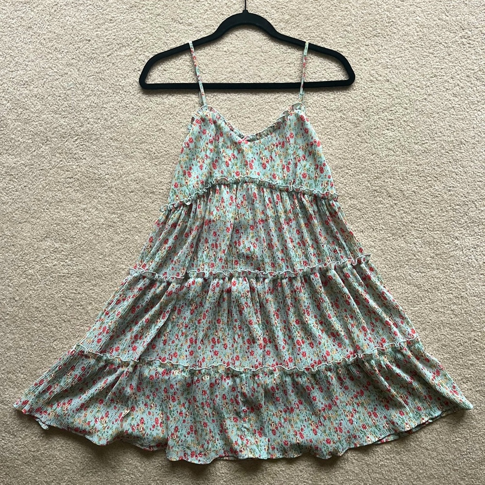 Sweet Lemon floral dress (s).